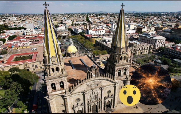 Desde órbitas lejanas, Guadalajara se percibe como un punto brillante que confirma su importancia regional y metropolitana. EL INFORMADOR/ARCHIVO/ESPECIAL