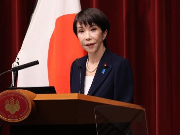 la primera ministra de 64 años dice que quiere aumentar el gasto militar al 2% del PBI. EFE/R. REYES