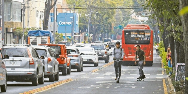 Transporte p&uacute;blico: Opera el BusBici de Hidalgo con desorden y sin vigilancia vial