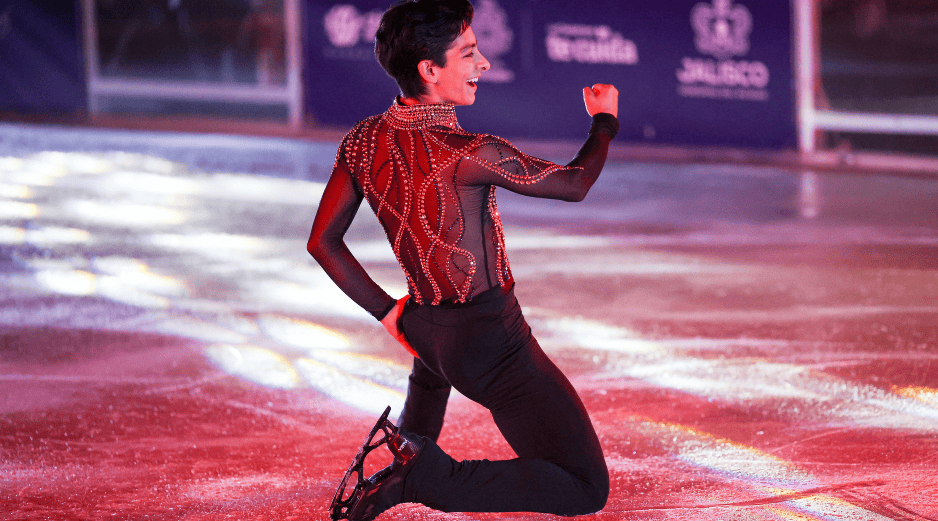 Fotografía del patinador tapatío Donovan Carrillo. EL INFORMADOR/ARCHIVO
