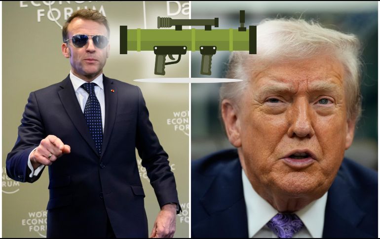 Esto dijo Macron ante una audiencia compuesta por dirigentes políticos y económicos en Davos. EFE / LAURENT GILLIERON / AP / ARCHIVO