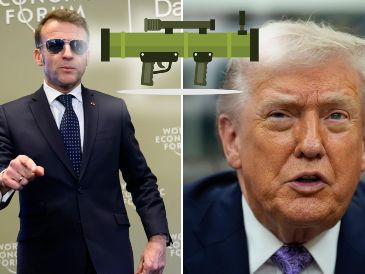 Esto dijo Macron ante una audiencia compuesta por dirigentes políticos y económicos en Davos. EFE / LAURENT GILLIERON / AP / ARCHIVO