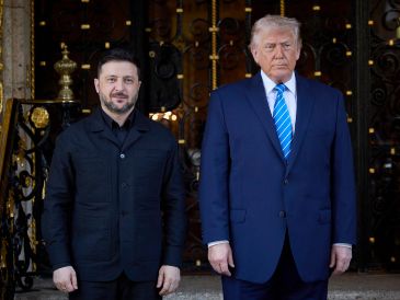 Trump ha invitado a Zelenski a formar parte de este cuerpo que se encargaría de gestionar la posguerra en la Franja de Gaza. EFE/ARCHIVO