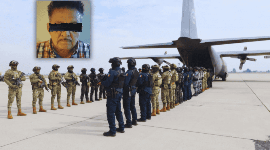 Entre las personas trasladadas se encuentra Abraham Oseguera Cervantes, alias 