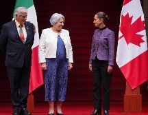 Sheinbaum destacó que Mary Simon es la primera gobernadora general indígena de Canadá. ESPECIAL/X / @Claudiashein