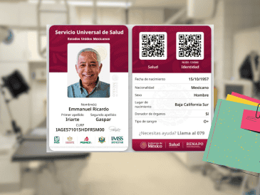 Esta credencial será válida en las principales instituciones de salud pública: el IMSS, el ISSSTE, el IMSS Bienestar. ESPECIAL