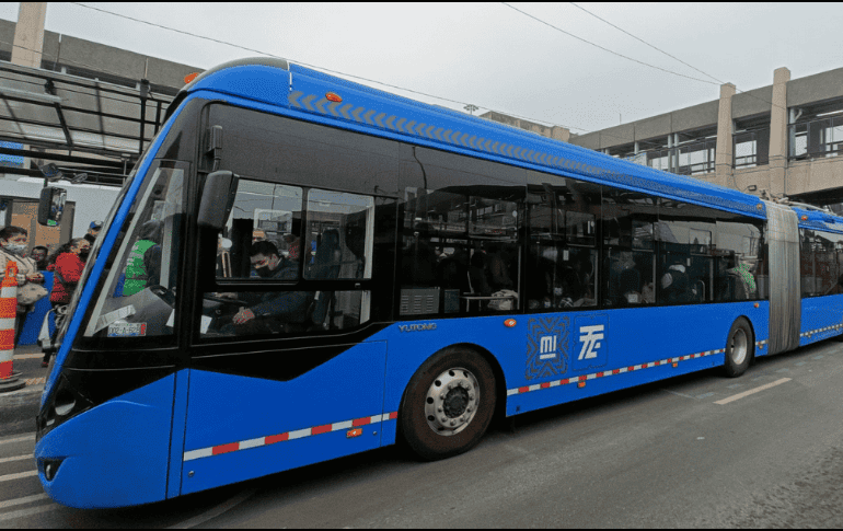 El trolebús seguirá operando con normalidad el día de hoy. X/ @STECDMX