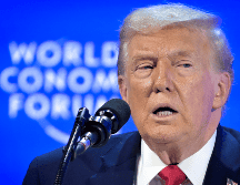 Donald Trump, en el Foro de Davos, en Suiza. EFE / G. Ehrenzeller