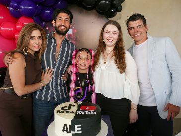 Karla Atristain, Pablo Vergara, Alejandra Orozco Atristain, Mónica y Alejandro Orozco. GENTE BIEN JALISCO / C. Jimeno