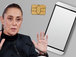 Sheinbaum respondió a las críticas que señalan que el registro de chips vulnera la privacidad de las personas. ESPECIAL, EFE / I. Esquivel y CANVA