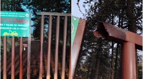 Protección Civil Jalisco recordó que las zonas de exclusión y las áreas donde solo se permite el ingreso con previa autorización de las autoridades deben respetarse. ESPECIAL / X: @PCJalisco