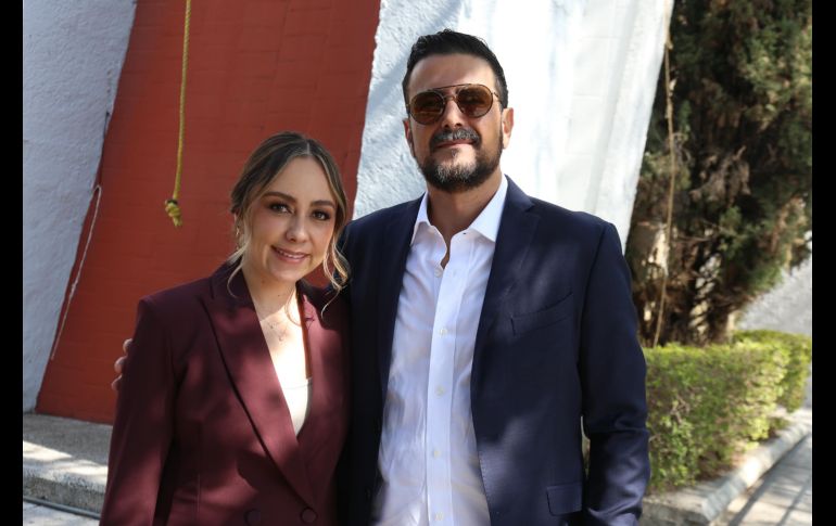 Romina González y Aldo Muñoz. GENTE BIEN JALISCO / Bautizo de Nara Magallanes Vergara