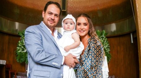 Alfonso Magallanes, Nara Magallanes y Alexia Vergara. GENTE BIEN JALISCO / Revista del 23 de enero 2026