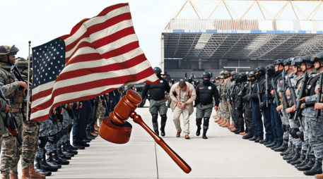 Los 37 operadores de grupos criminales fueron llevados a 6 ciudades de EU. EFE / SECRETARIA DE SEGURIDAD Y PROTECCIÓN CIUDADANA / UNSPLASH / J. HOEHNE / UNSPLASH / TINGEY INJURY LAW FIRM