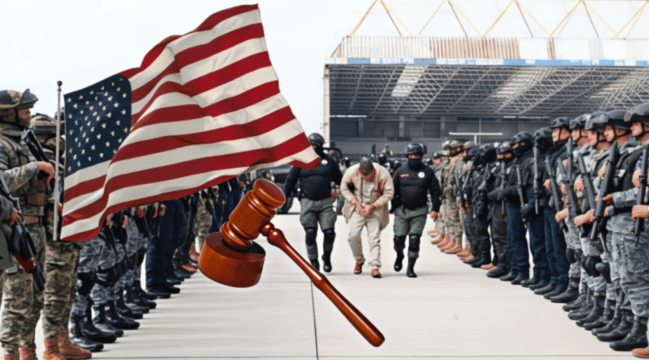 Los 37 operadores de grupos criminales fueron llevados a 6 ciudades de EU. EFE / SECRETARIA DE SEGURIDAD Y PROTECCIÓN CIUDADANA / UNSPLASH / J. HOEHNE / UNSPLASH / TINGEY INJURY LAW FIRM