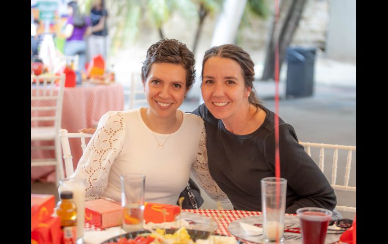 Diana Martínez y Marcela Villa. GENTE BIEN JALISCO / A. Rodríguez