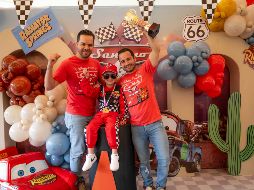 Santiago Villaseñor, Santino Villaseñor y Mario Michel. GENTE BIEN JALISCO / A. Rodríguez