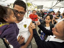 Más brigadas de salud recorren colonias de alto riesgo en Jalisco para aplicar vacunas contra el sarampión y contener el brote en municipios como Tonalá, Tlaquepaque, Zapopan y Arandas. EL INFORMADOR