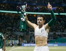 Raphael Veiga es bicampeón de Libertadores con el Palmeiras y estuvo en el radar del Barcelona. AFP