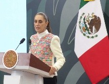 Sheinbaum rechazó calificar como un enfrentamiento directo las declaraciones de los líderes de los países vecinos del norte durante el Foro Económico Mundial de Davos. SUN/RDB