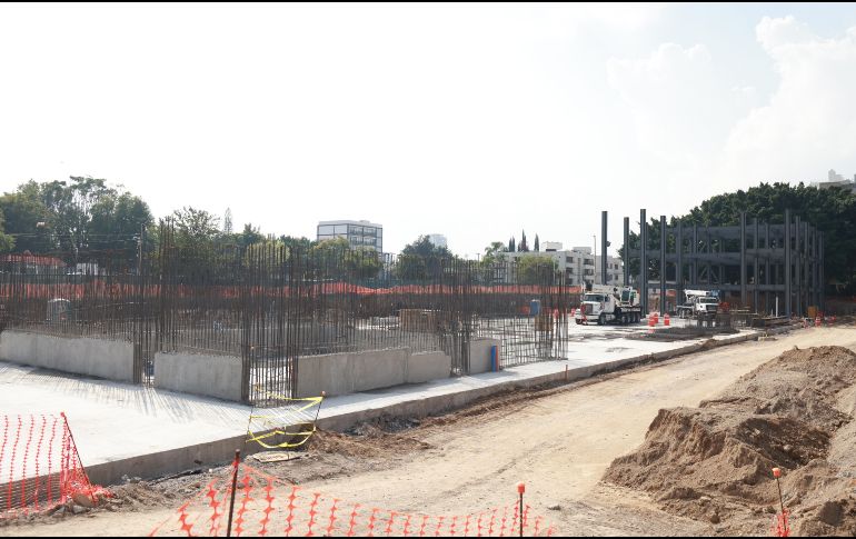 Autoridades brindaron un balance sobre los avances que lleva la construcción del C5 en Jalisco que se construye en la colonia Providencia. ESPECIAL / C5 Escudo Jalisco