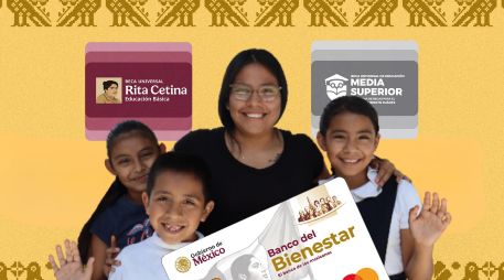 Los depósitos de las becas se realizarán cada dos meses, siguiendo el calendario escolar. Hasta el momento, no se han anunciado modificaciones en la forma de pago de los apoyos para el año 2026. ESPECIAL / Programas del Bienestar y CANVA