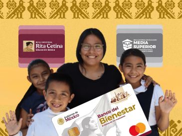 Los depósitos de las becas se realizarán cada dos meses, siguiendo el calendario escolar. Hasta el momento, no se han anunciado modificaciones en la forma de pago de los apoyos para el año 2026. ESPECIAL / Programas del Bienestar y CANVA