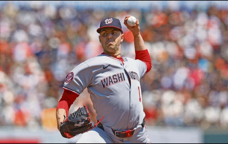 El lanzador zurdo acumula récord de 26-41 y efectividad de 4.19 en cuatro temporadas. AFP/L. Cunningham
