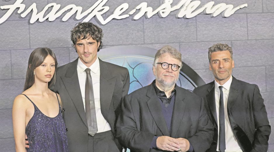 Una visión oscura y profundamente humana del mito de “Frankenstein”, dirigida por el tapatío Guillermo del Toro, es reconocida con nueve nominaciones al Oscar. La cinta es protagonizada por Mia Goth, Jacob Elordi y Oscar Isaac. AFP