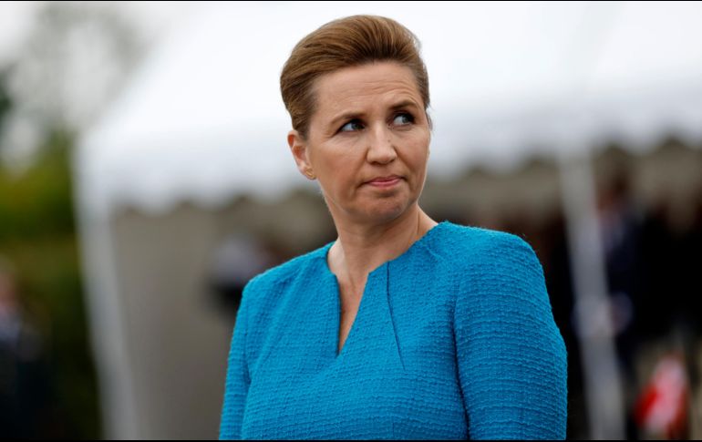 Mette Frederiksen, primera ministra danesa. AP