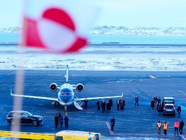 La especialista refirió cómo Trump "domina toda la conversación desde que regresó al poder", incluida la ayuda a Ucrania. EFE/EPA/M. C. RASMUSSEN