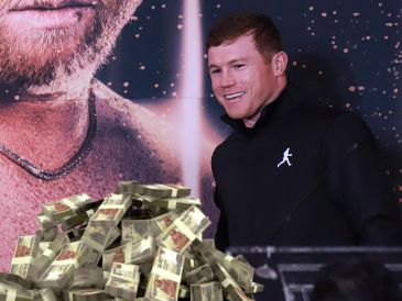 Canelo fue el boxeador que más ingresos generó en 2025. EL INFORMADOR / ARCHIVO