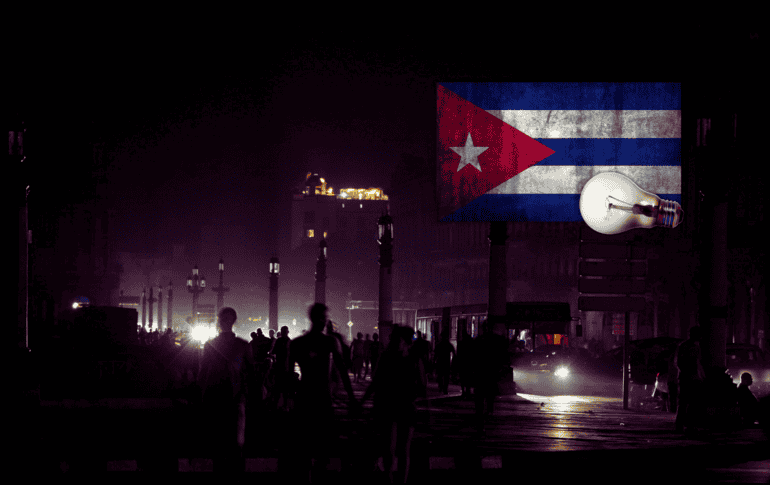 Los prolongados apagones diarios lastran la economía en Cuba, que se ha contraído más de un 15% desde 2020, según cifras oficiales. Además, han sido el detonante de las principales protestas de los últimos años. EFE / ARCHIVO