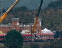 Se plantea como hipótesis que la fractura del carril se produjo con anterioridad al paso del Iryo siniestrado y, por lo tanto, al descarrilamiento. EFE/D. Arjona