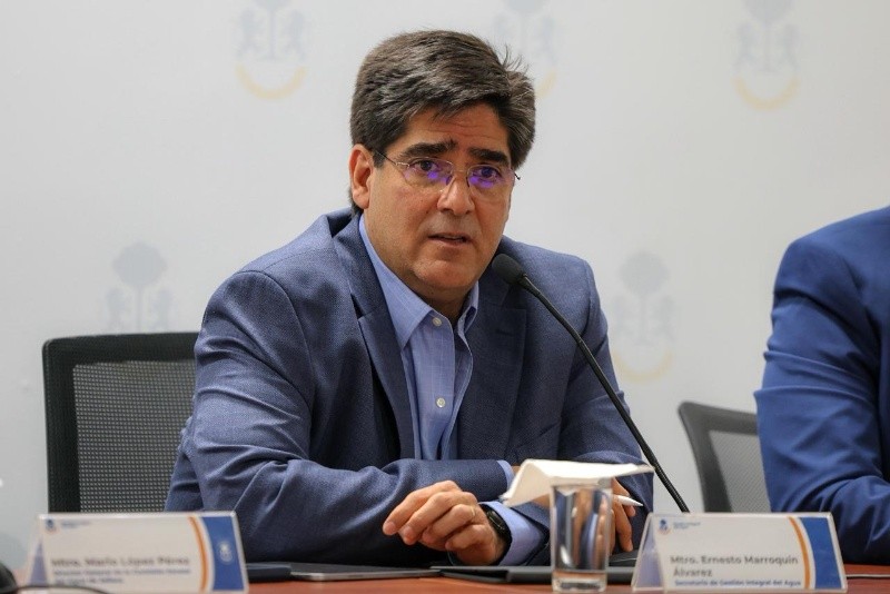 Ernesto Marroquín Álvarez, titular de la Secretaría de la Gestión Integral del Agua. EL INFORMADOR / A. Navarro&nbsp;