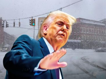 El republicano lleva años rechazando el consenso científico sobre el cambio climático, al que ha llegado a calificar como "la mayor estafa jamás perpetrada contra el mundo". EFE / L. Gillieron y AP / C. Anna