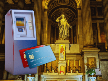 Aunque Santa María la Mayor es la primera basílica papal en adoptar este tipo de "cepillo" digital, otras 100 iglesias italianas también instalarán en los próximos meses este sistema para recoger las ofrendas. ESPECIAL / CANVA