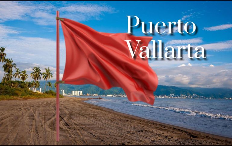 Así se encuentran las playas de Puerto Vallarta este viernes 23 de enero de 2026. NTX / ARCHIVO