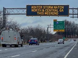 Se espera que la tormenta deje entre 15 y 25 centímetros de nieve durante el fin de semana. EFE/E. LESSER