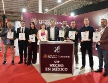 Los certificados Hecho en México se entregaron a varios emprendedores de la región Occidente del país. CORTESÍA