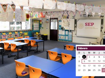 En total, febrero de 2026 tendrá 18 días de clases dentro del ciclo escolar 2025-2026, el cual contempla 185 días efectivos y concluirá en julio del próximo año. ESPECIAL / CANVA