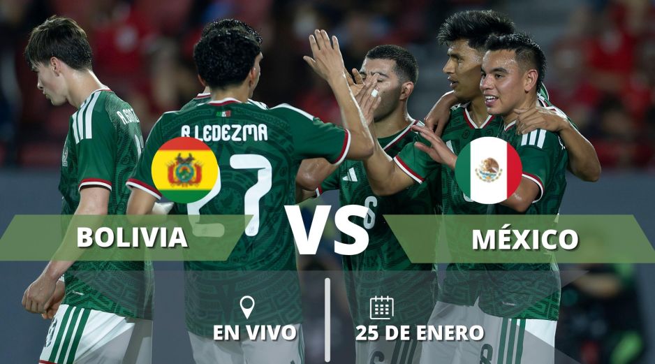 Bolivia y México se enfrentan en Santa Cruz en partido amistoso internacional. ESPECIAL / IMAGO7 y CANVA