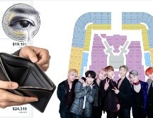 Así va la reventa de boletos para las tres fechas de BTS en México. ESPECIAL