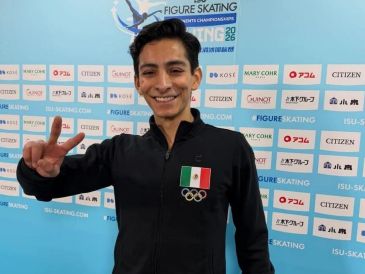 DONOVAN CARRILLO. El atleta tapatío está enfocado en los Juegos Olímpicos de Invierno Milán-Cortina 2026. X / @COM_Mexico