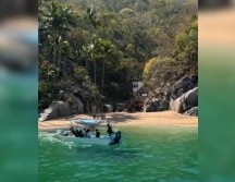 Su ubicación, lejos del centro urbano y sin acceso vehicular directo, ha permitido que conserve un estado prácticamente natural. X / @PuertoVallarta