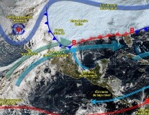 Las autoridades recomiendan extremar precauciones ante el riesgo de inundaciones, deslaves, caída de árboles, afectaciones carreteras por hielo o nieve y condiciones marítimas adversas. ESPECIAL/ SMN.