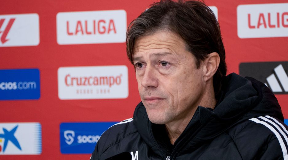 El propio Almeyda confirmó la situación en conferencia de prensa, donde explicó que la posibilidad de llegar a Monterrey fue real, aunque finalmente se decidió por el proyecto del club andaluz. EFE/ ARCHIVO.