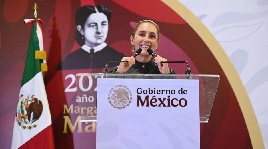 Sheinbaum subrayó que la relación con Estados Unidos se basa en el respeto mutuo y que la cooperación no implica subordinación ni pérdida de soberanía. EFE/ Presidencia de México