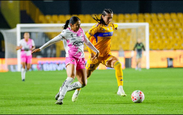 Tigres Femenil se ubicó en el noveno lugar de la tabla con 10 unidades, mientras que Atlas Femenil permanece en la parte baja, en el décimo quinto puesto. IMAGO7.