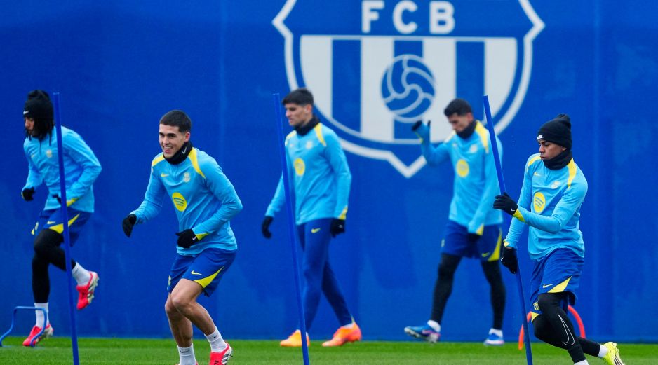 El Barcelona de Hansi Flick está en la cima con 49 puntos. EFE/A. García